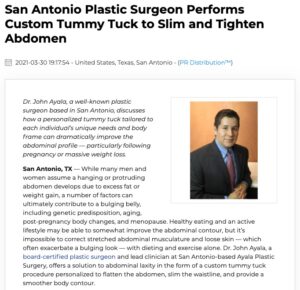 Dr. John Ayala Performs Personalized Abdominoplasty to Flatten Abdomen