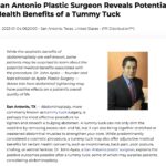 Dr John Ayala Reveals Potential Medical Benefits of Tummy Tuck